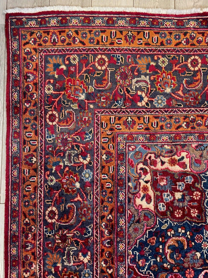 Elegant Hand Knotted Khorasan Area Rug 9’8” x 12’10” - Tampa Home & Garden Store