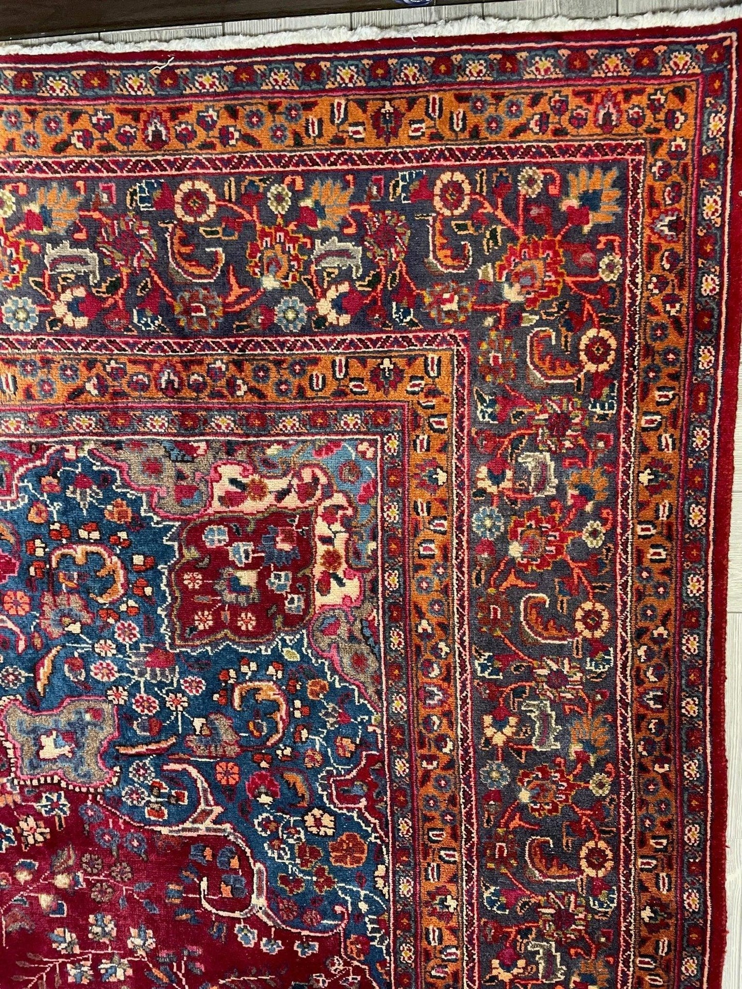 Elegant Hand Knotted Khorasan Area Rug 9’8” x 12’10” - Tampa Home & Garden Store