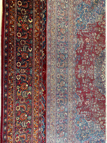Elegant Hand Knotted Khorasan Area Rug 9’8” x 12’10” - Tampa Home & Garden Store