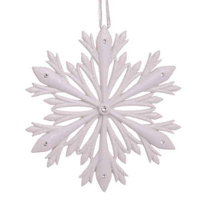Elegant Snowflake Ornament with Swarovski Elements - Tampa Home & Garden Store