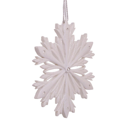Elegant Snowflake Ornament with Swarovski Elements - Tampa Home & Garden Store