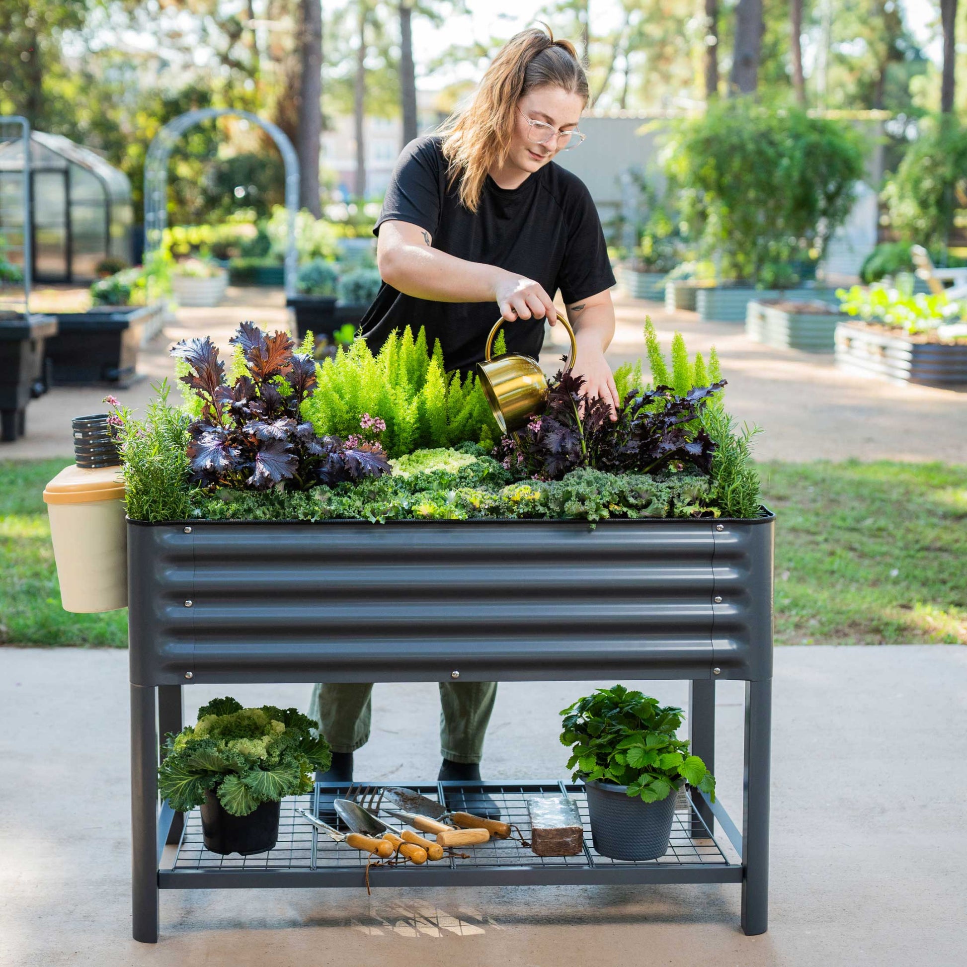 Elevated Garden Bed - V Series 2' x 4' - Tampa Home & Garden Store