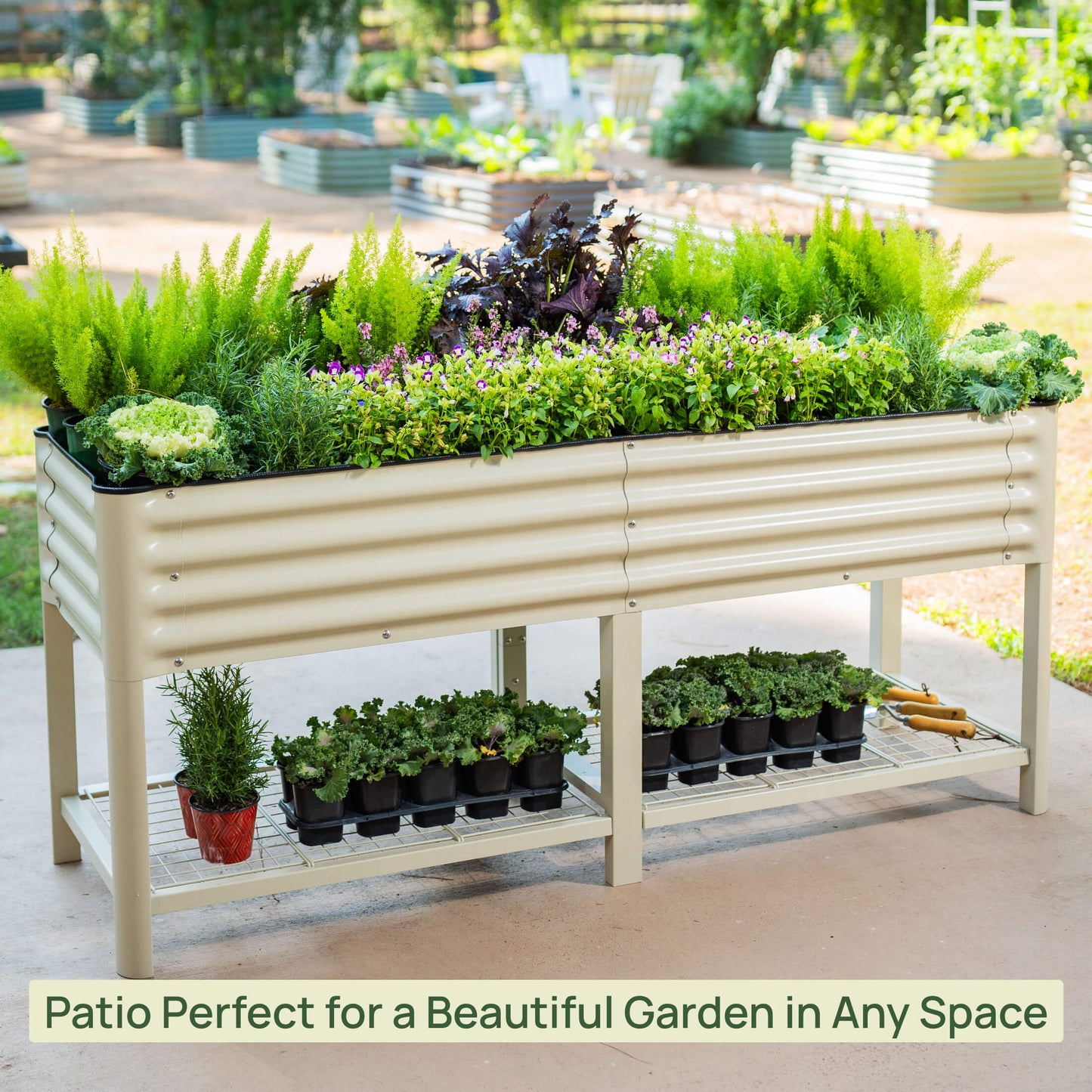 Elevated Garden Bed - V Series 2' x 6' - Tampa Home & Garden Store