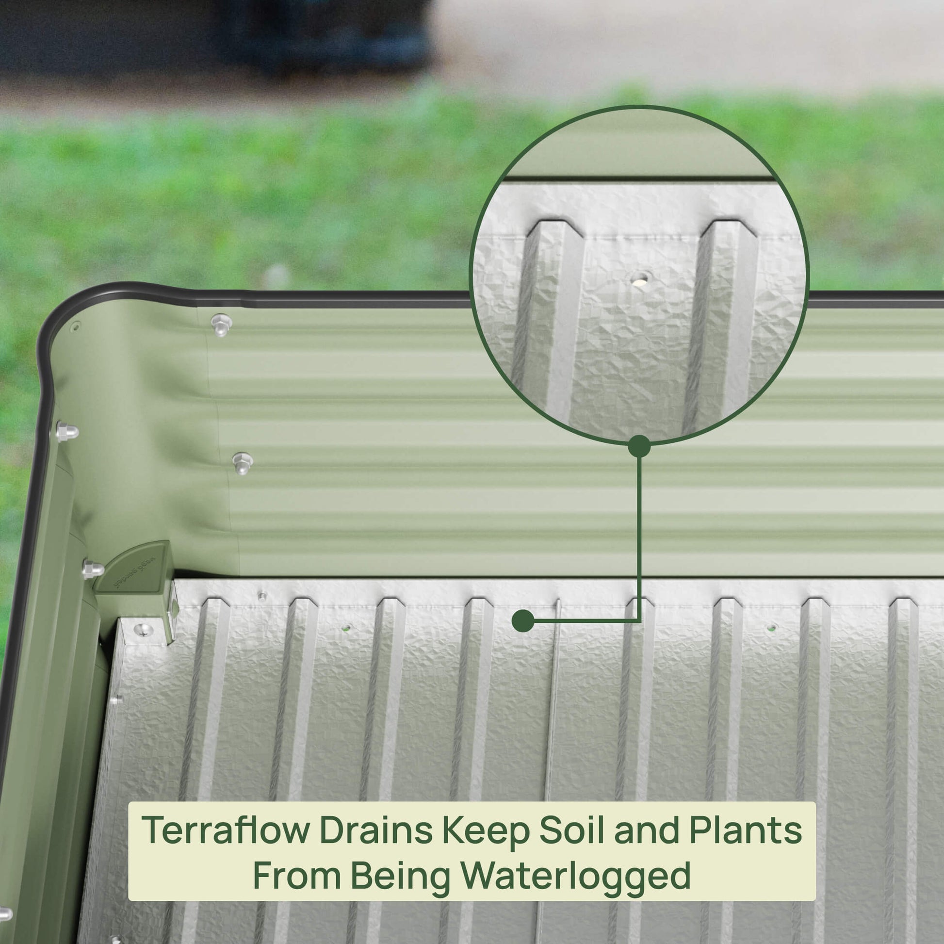 Elevated Garden Bed - V Series 2' x 6' - Tampa Home & Garden Store