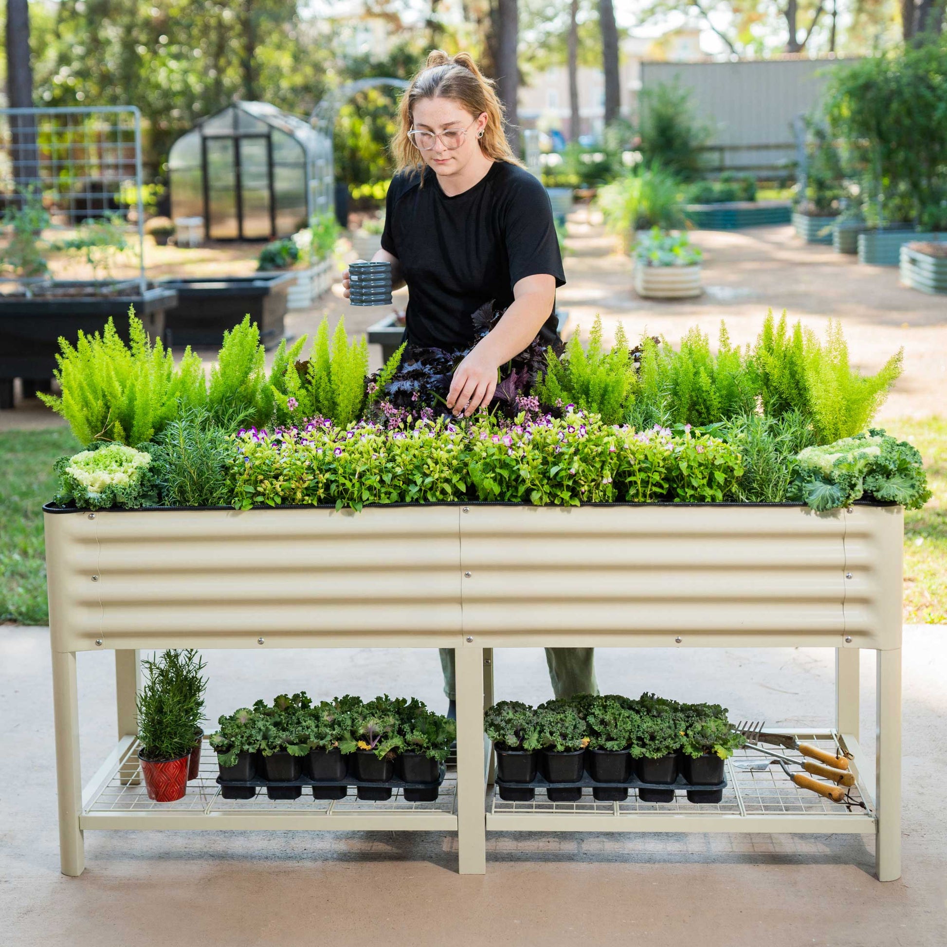 Elevated Garden Bed - V Series 2' x 6' - Tampa Home & Garden Store