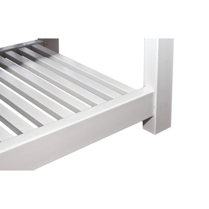 Elevated Planter Raised Grow Bed in White Vinyl - Tampa Home & Garden Store