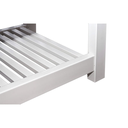 Elevated Planter Raised Grow Bed in White Vinyl - Tampa Home & Garden Store