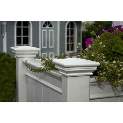 Elevated Planter Raised Grow Bed in White Vinyl - Tampa Home & Garden Store