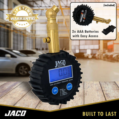 Elite® Digital Tire Pressure Gauge - Professional Accuracy - 100 PSI - Tampa Home & Garden Store