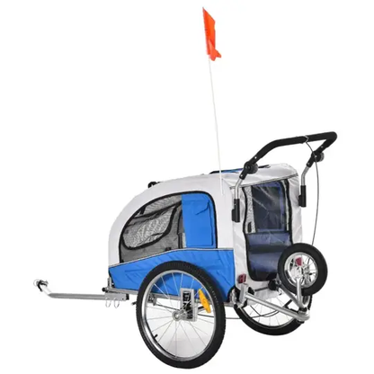 Elite II 2-In-1 Pet Dog Bike Trailer and Stroller - Tampa Home & Garden Store