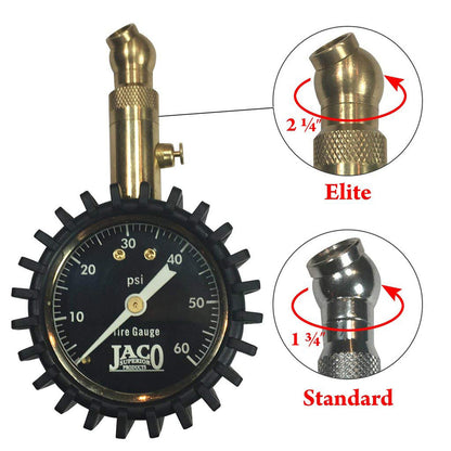 Elite® Tire Pressure Gauge - 60 PSI - Tampa Home & Garden Store