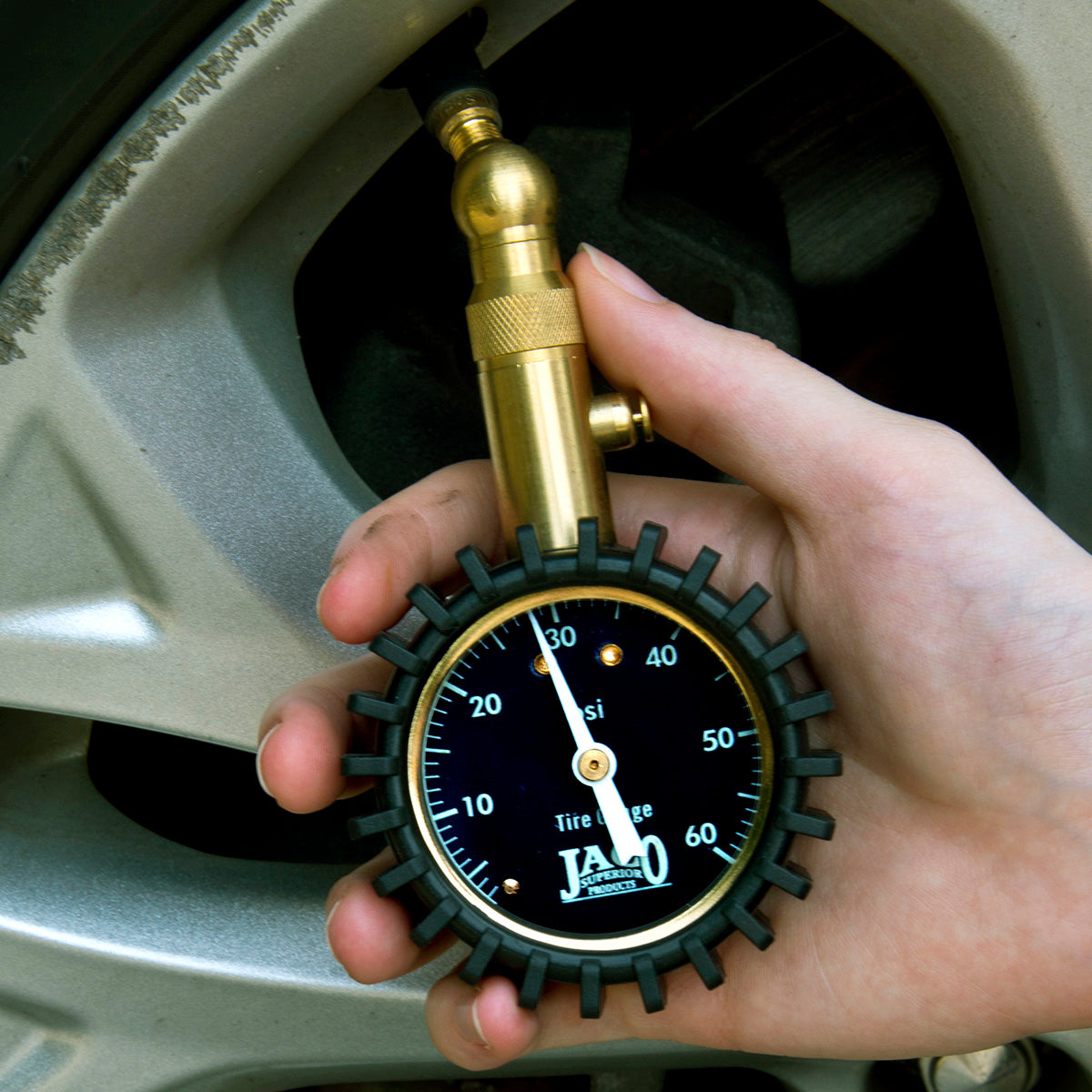 Elite® Tire Pressure Gauge - 60 PSI - Tampa Home & Garden Store