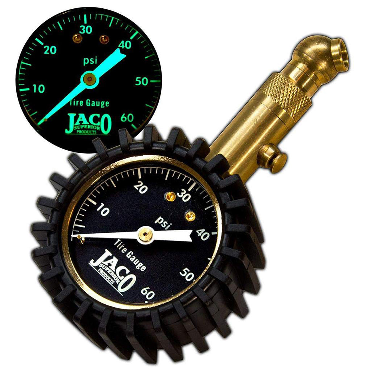 Elite® Tire Pressure Gauge - 60 PSI - Tampa Home & Garden Store