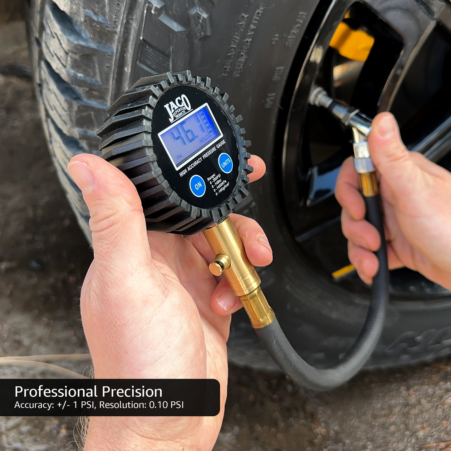 ElitePro™ Digital Tire Pressure Gauge - Professional Accuracy - 200 PSI - Tampa Home & Garden Store