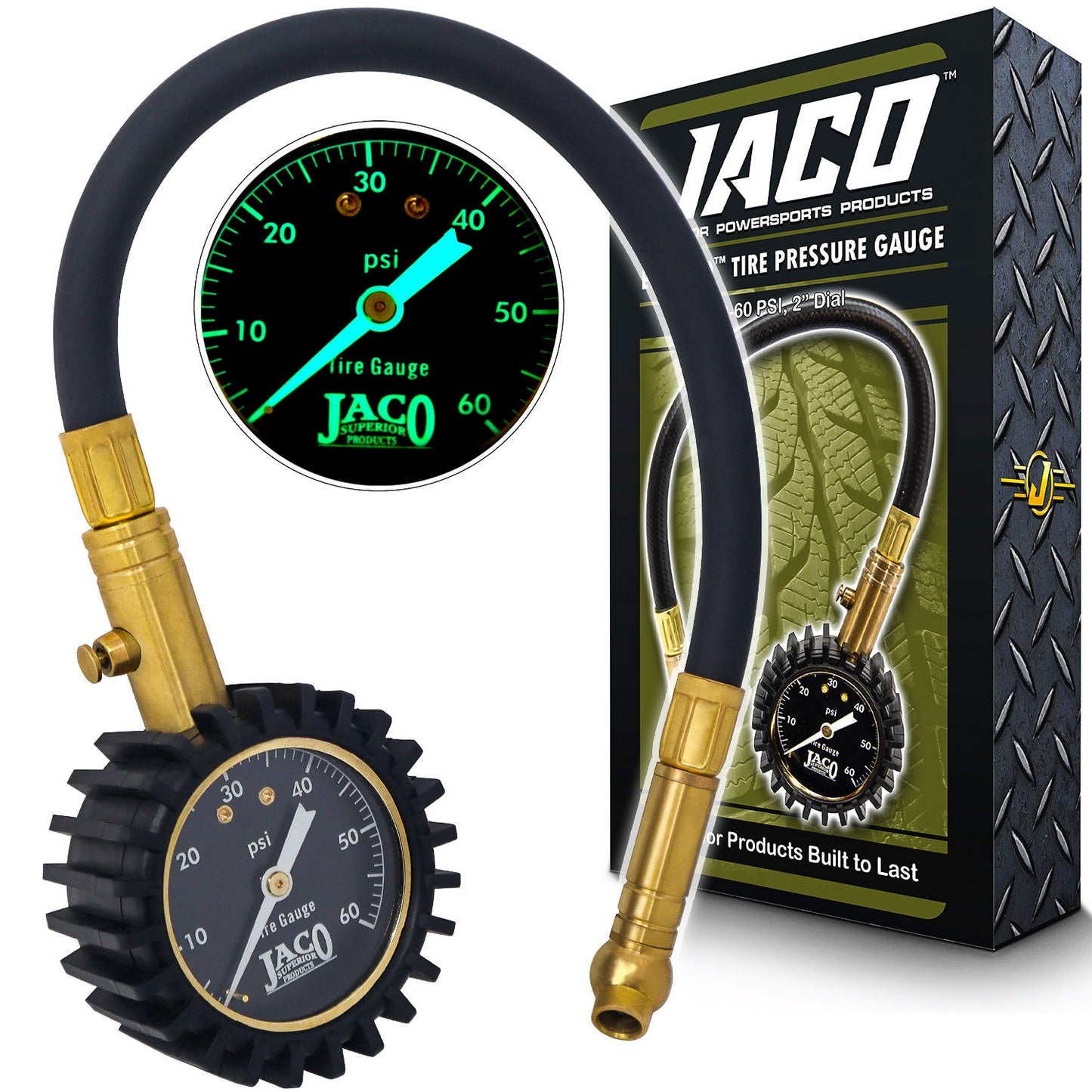 ElitePro™ Tire Pressure Gauge - 60 PSI - Tampa Home & Garden Store