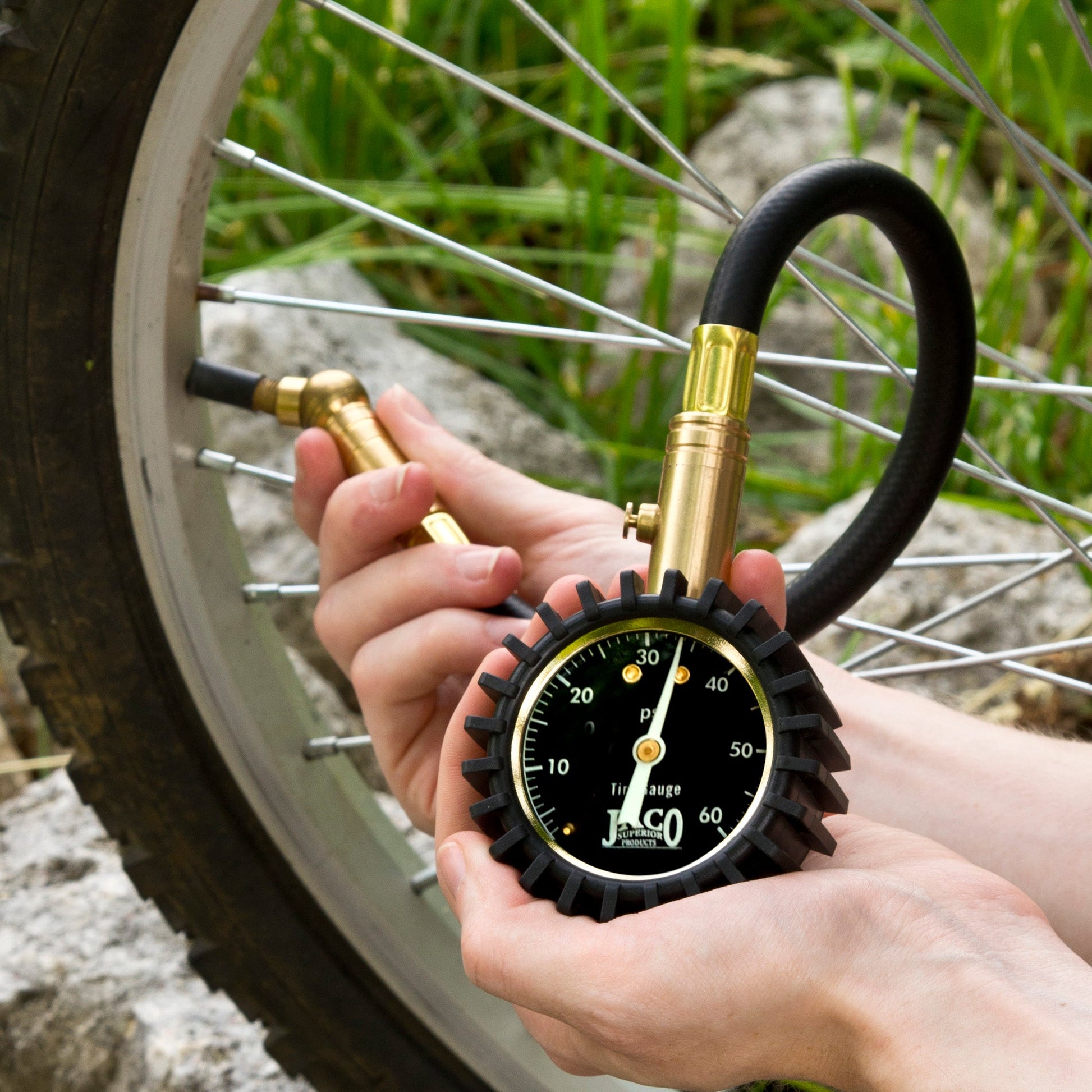 ElitePro™ Tire Pressure Gauge - 60 PSI - Tampa Home & Garden Store