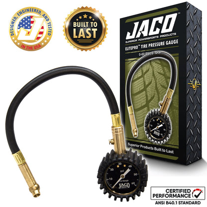 ElitePro™ Tire Pressure Gauge - 60 PSI - Tampa Home & Garden Store