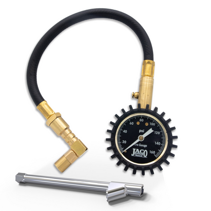 EliteProPlus™ Tire Pressure Gauge with Dually Air Chuck - 160 PSI - Tampa Home & Garden Store
