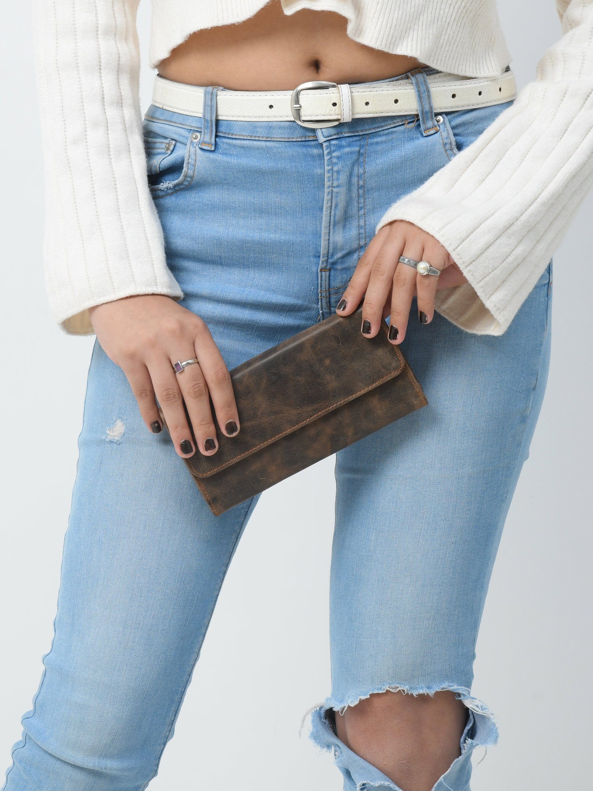 Ellison Ladies Wallet- Walnut Brown - Tampa Home & Garden Store