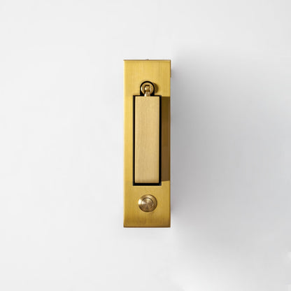 Recessed folding bedside wall sconce gold brass Moktan Sabai flush reading light on Tampa Home & Garden Store
