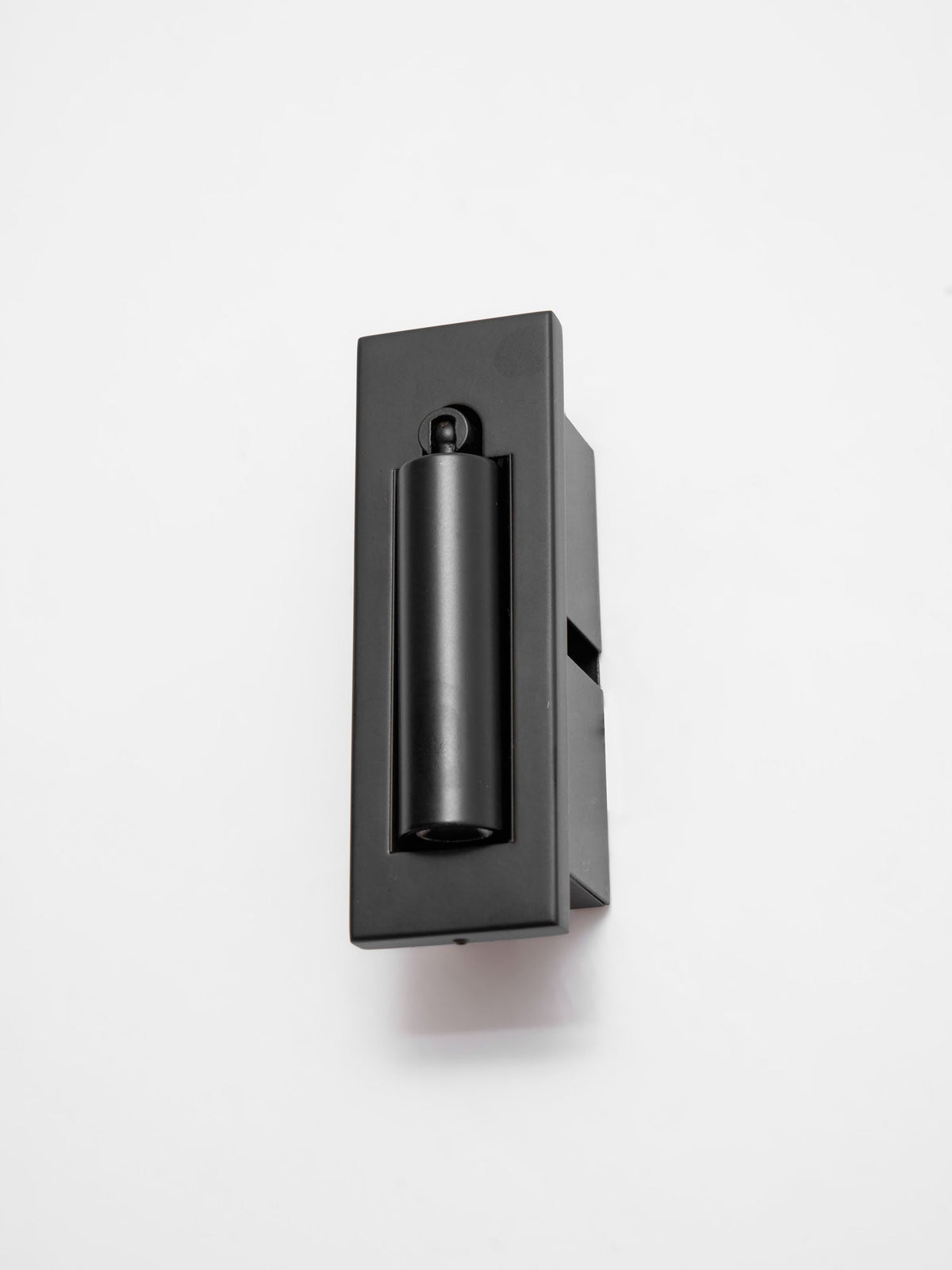Recessed Folding Bedside Wall Sconce Moktan Sabai black with warm LED on Tampa Home & Garden Store