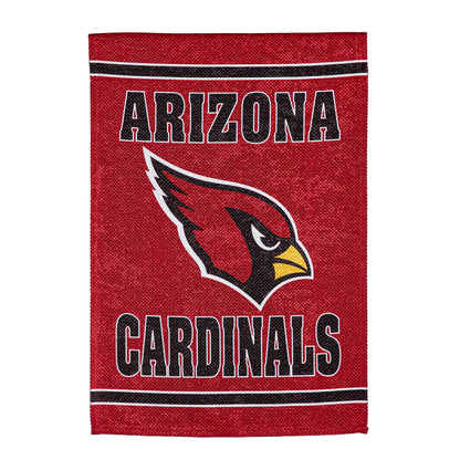 Embossed Suede Flag, GDN Size, Arizona Cardinals - Tampa Home & Garden Store