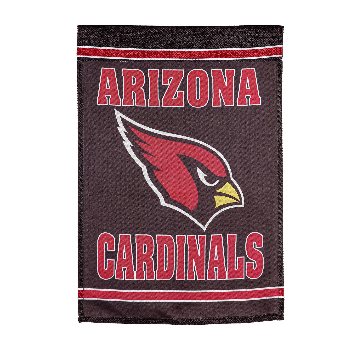 Embossed Suede Flag, GDN Size, Arizona Cardinals - Tampa Home & Garden Store