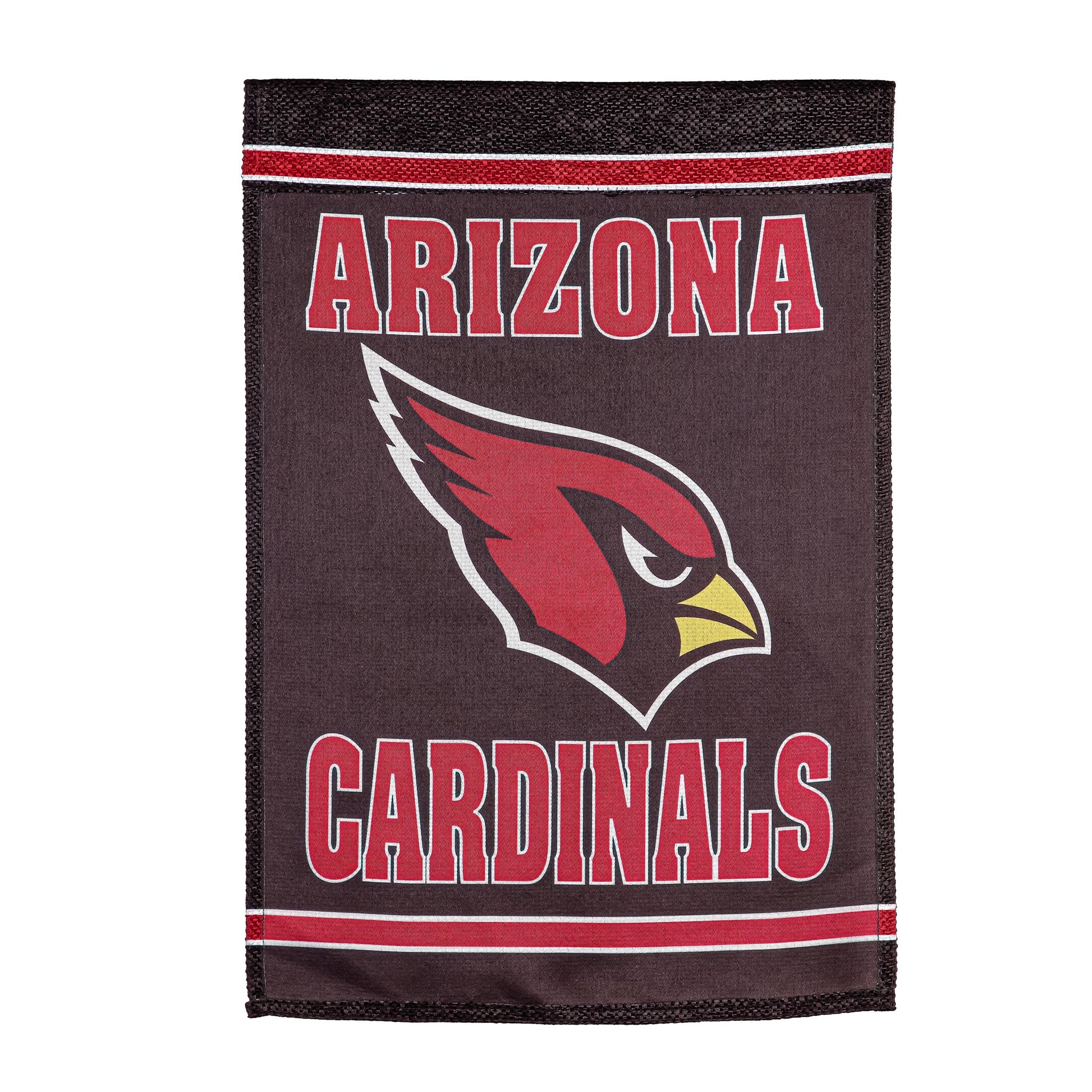 Embossed Suede Flag, GDN Size, Arizona Cardinals - Tampa Home & Garden Store