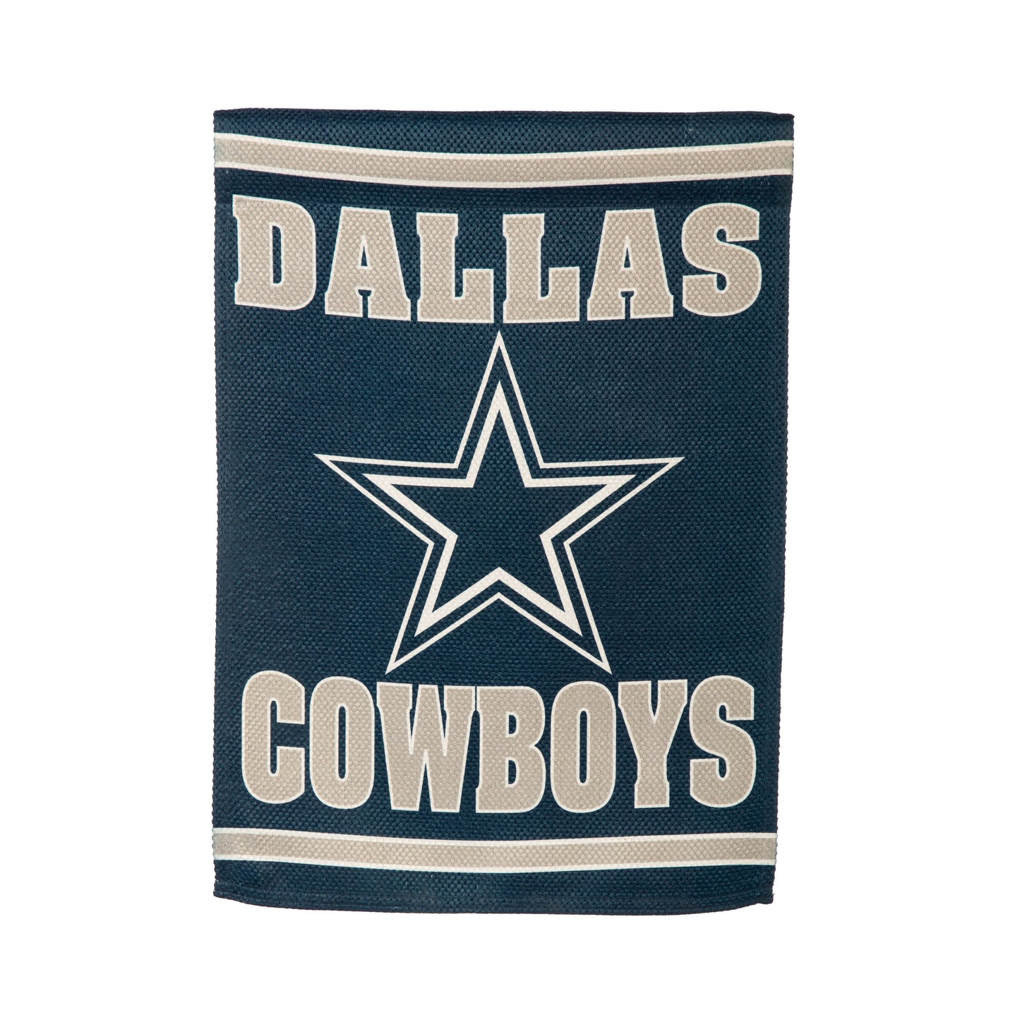 Embossed Suede Flag, GDN Size, Dallas Cowboys - Tampa Home & Garden Store