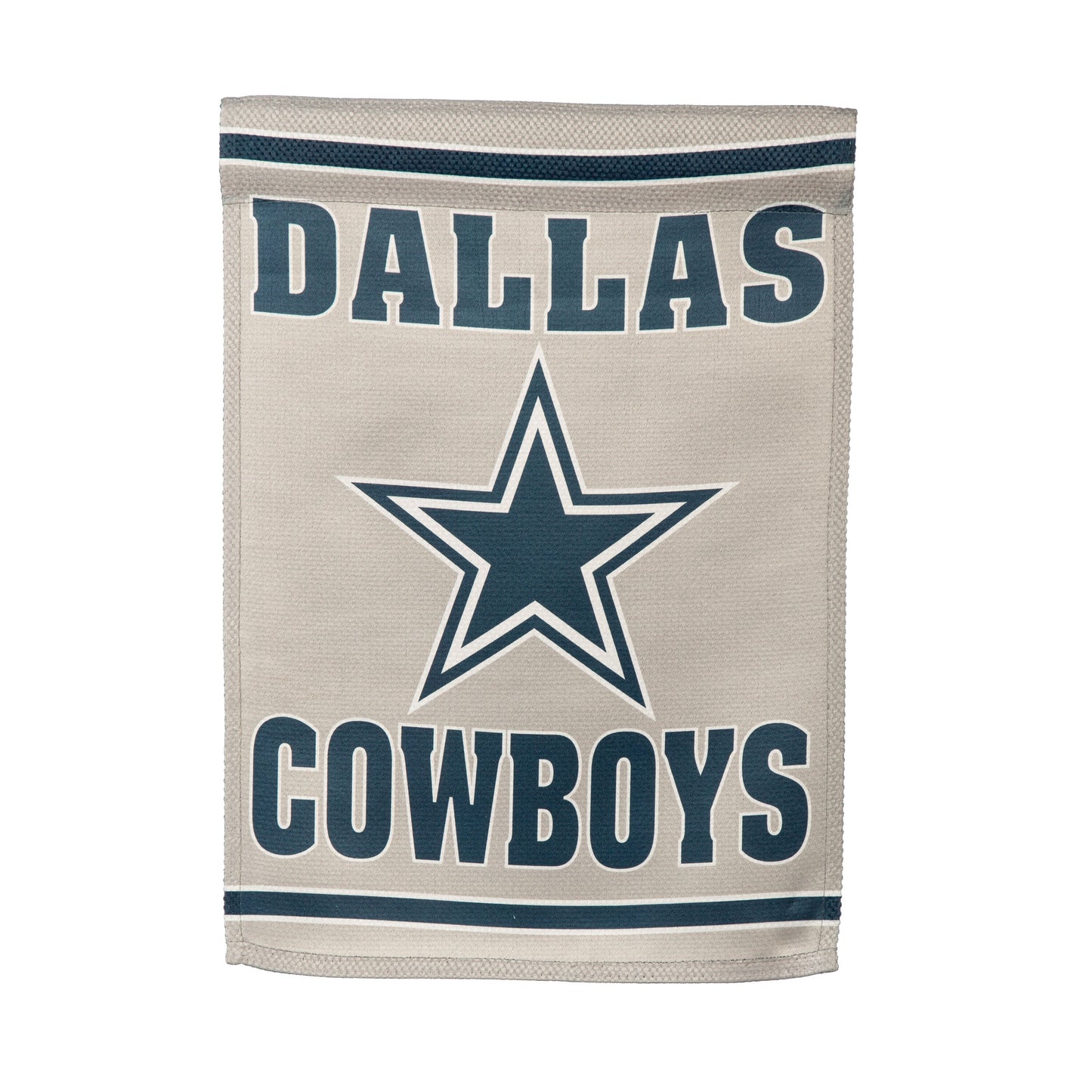 Embossed Suede Flag, GDN Size, Dallas Cowboys - Tampa Home & Garden Store