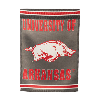 Embossed Suede Flag, GDN Size, University of Arkansas - Tampa Home & Garden Store