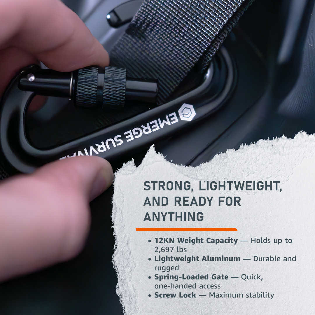 Emerge Carabiner - Tampa Home & Garden Store