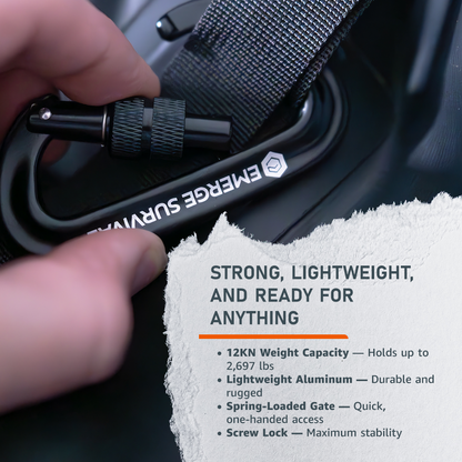 Emerge Carabiner - Tampa Home & Garden Store