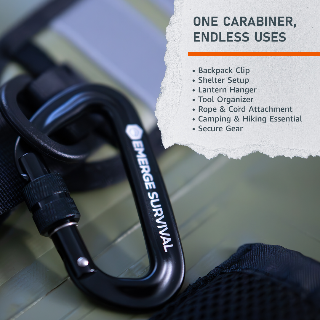 Emerge Carabiner - Tampa Home & Garden Store