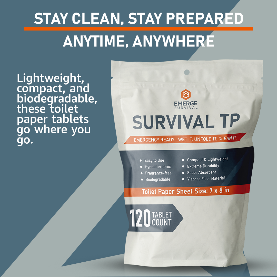 Emerge Survival Toilet Paper - Tampa Home & Garden Store