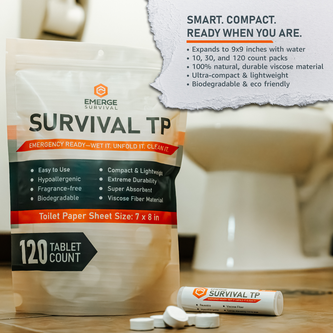 Emerge Survival Toilet Paper - Tampa Home & Garden Store