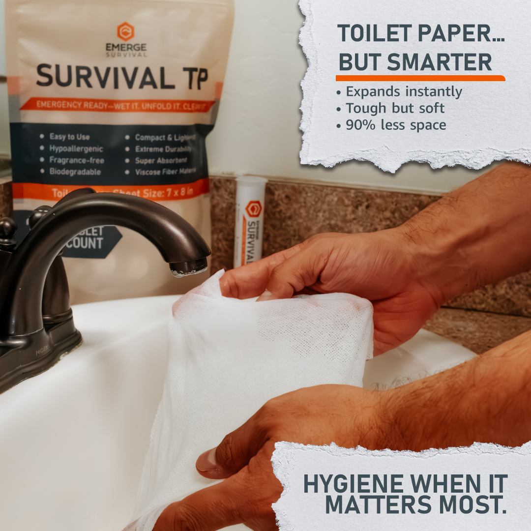 Emerge Survival Toilet Paper - Tampa Home & Garden Store