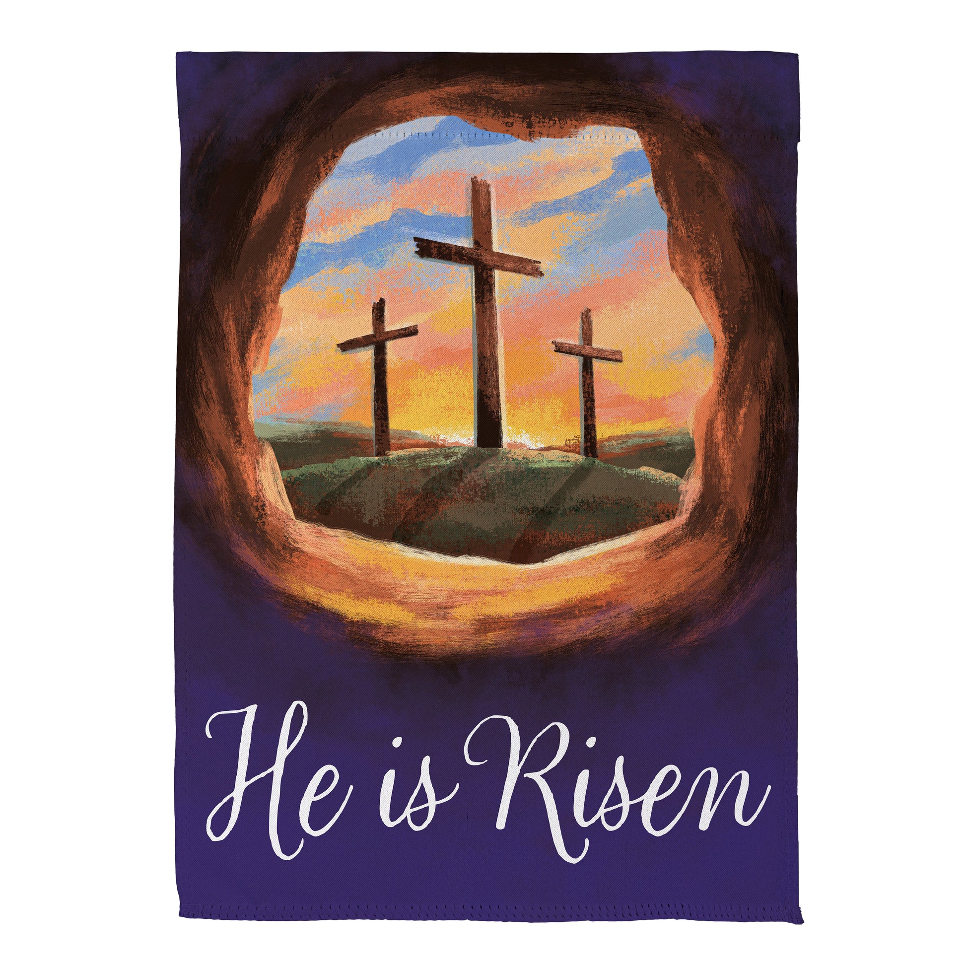 Empty Tomb Suede House Flag - Tampa Home & Garden Store
