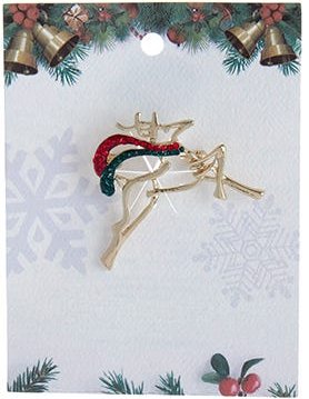Enamel Finish Pin - Reindeer - Tampa Home & Garden Store