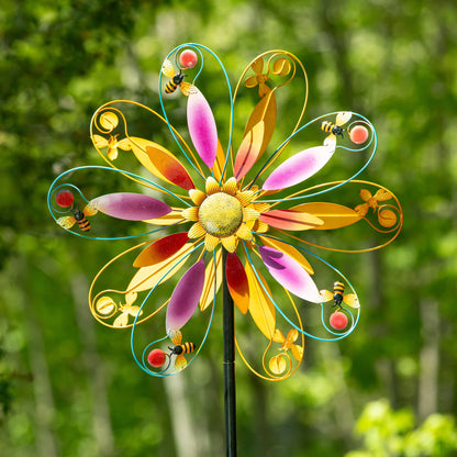 Enchanted Blossom Wind Spinner 74"H - Tampa Home & Garden Store