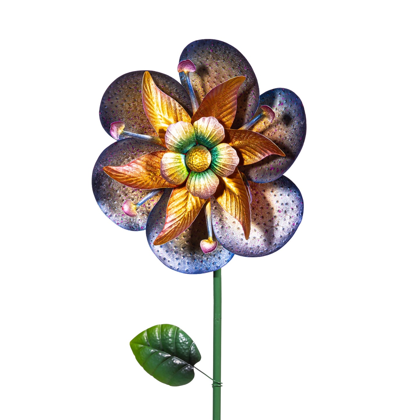 Enchanted Blossom Wind Spinner Stake 60"H - Tampa Home & Garden Store