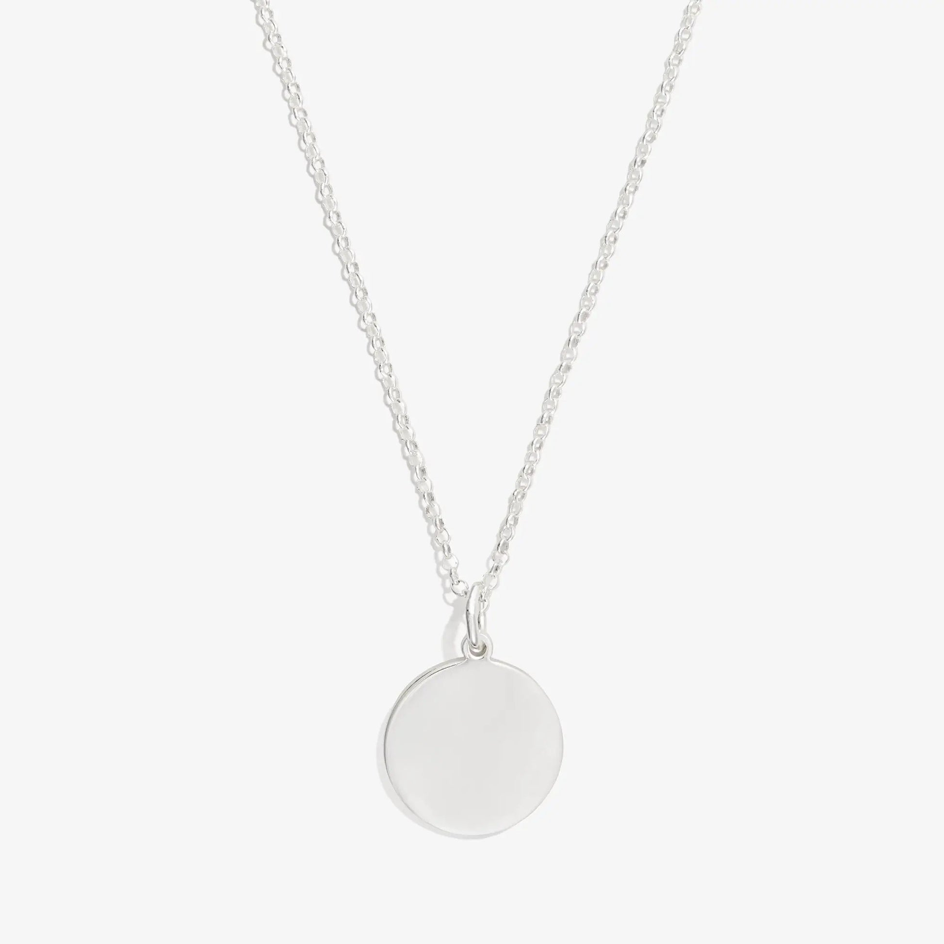 Alex and Ani Circle Charm Necklace, silver-tone chain, 21in on Tampa Home & Garden Store