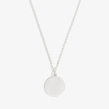 Alex and Ani Circle Charm Necklace, silver-tone chain, 21in on Tampa Home & Garden Store