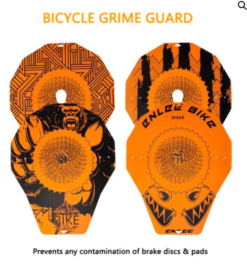 Enlee latest BICYCLE GRIME GUARD Anti-fouling Bike Grime Guard Wheel Cover - Tampa Home & Garden Store