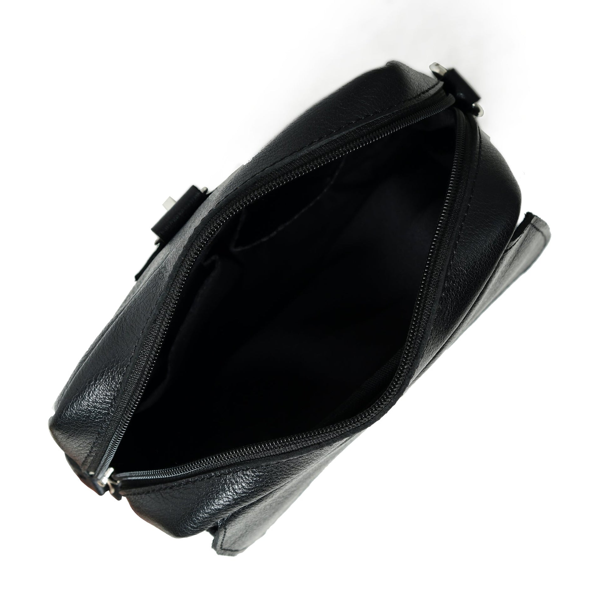 Enzo Black Side Messenger - Tampa Home & Garden Store