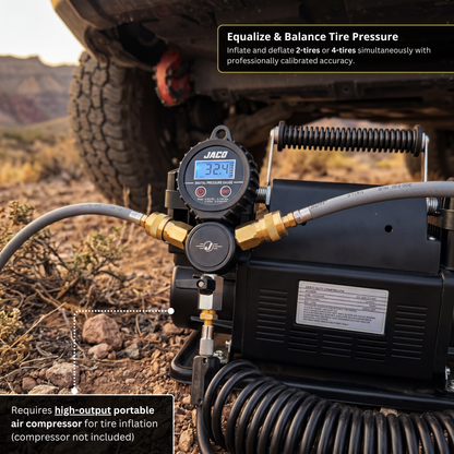 Rapid 4-Tire Inflation/Deflation System with Lightning Air Chucks by JACO for off-road 4x4 on Tampa Home & Garden Store