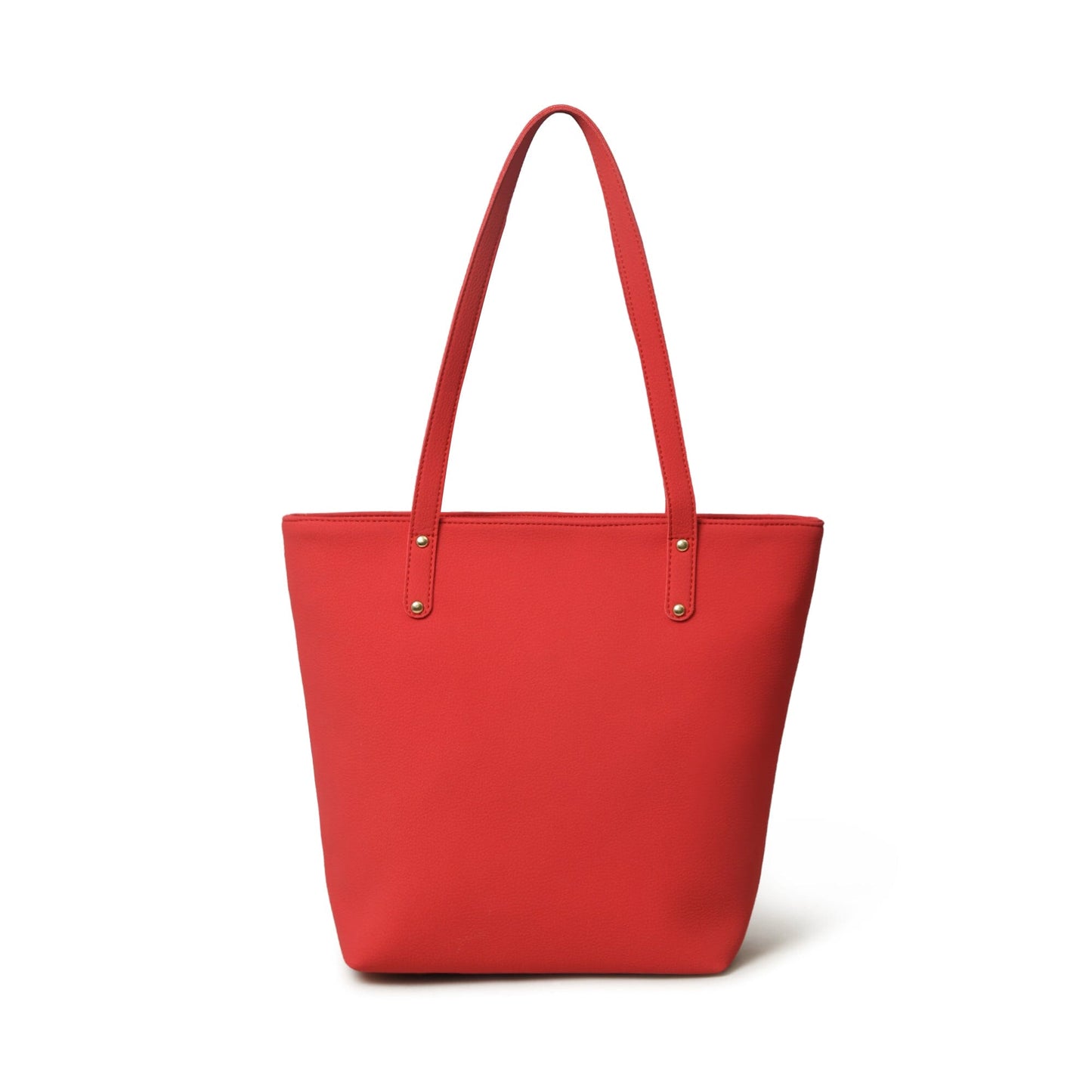 Era Vegan Leather Tote - Coral Red - Tampa Home & Garden Store