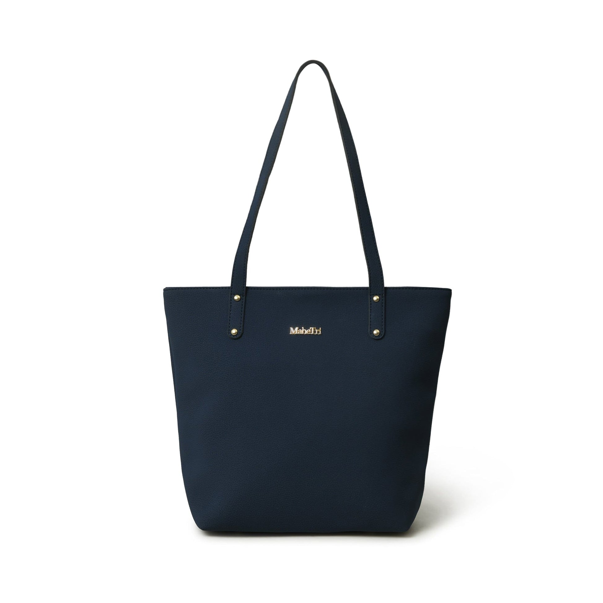 Era Vegan Leather Tote - Navy Blue - Tampa Home & Garden Store