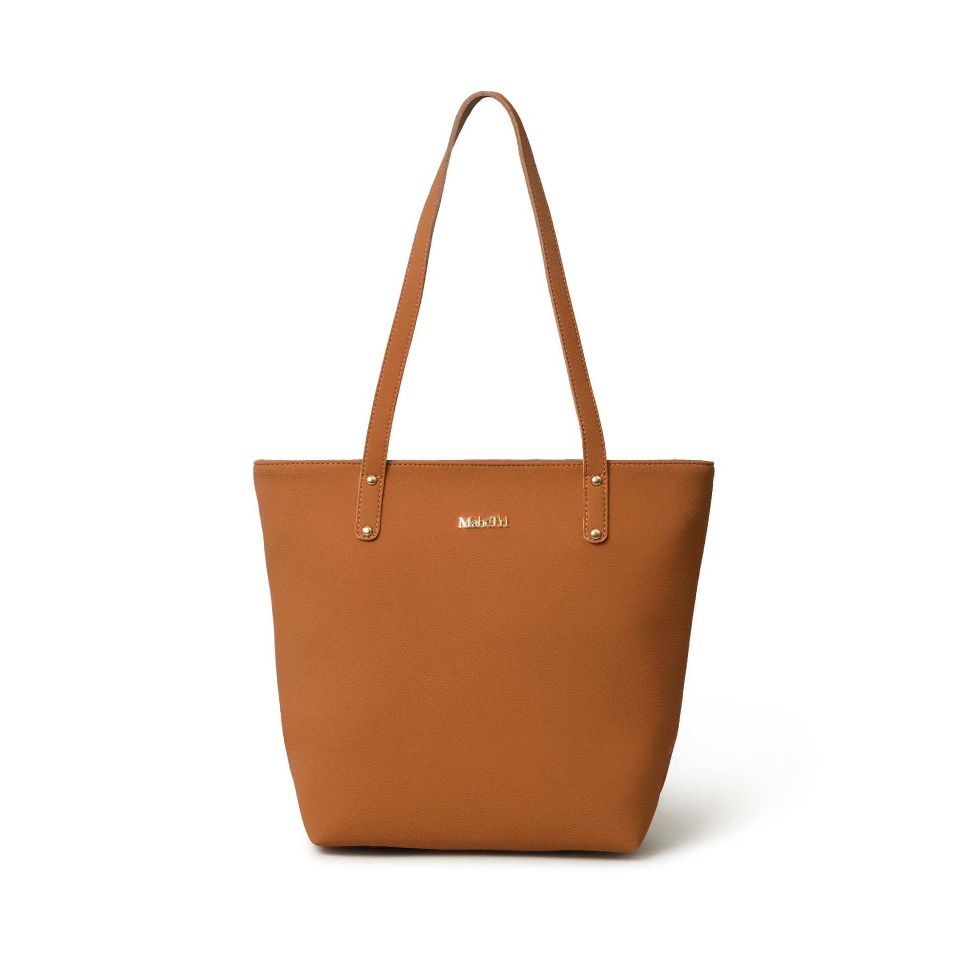 Era Vegan Leather Tote - Tan Brown - Tampa Home & Garden Store
