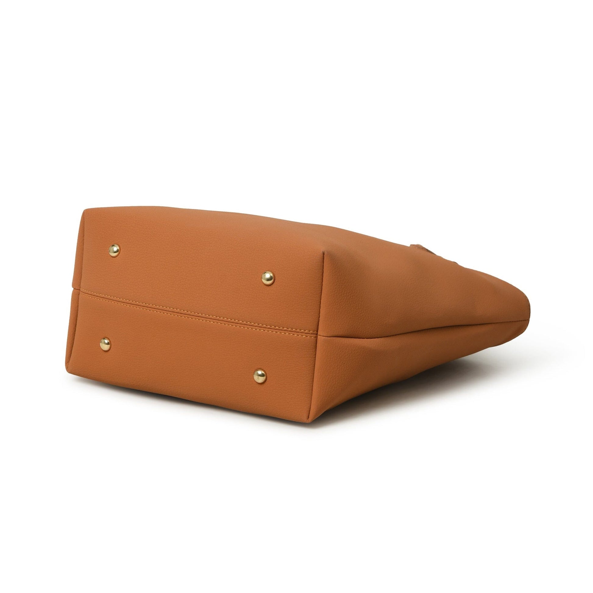 Era Vegan Leather Tote - Tan Brown - Tampa Home & Garden Store